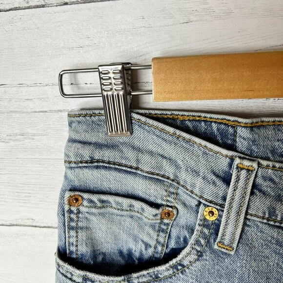 Levis Jeans Mens Size 29X30 Slim Taper Butterfly Dragonfly Embroidered - Picture 8 of 16